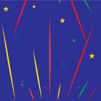 Cosmic Dance Showing A Vivid Tapestry of Starlight and Color Illuminating the Night Sky For Greeting Cards, Posters, And Backgrounds vector