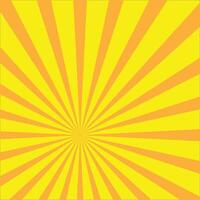 Sunburst retro radial background with sun ray. design. vector