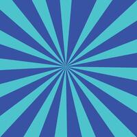 Sunburst retro radial background with sun ray. vector