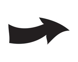 long Arrows set. Arrow icon collection. Set different arrows or web design vector