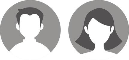 Basic avatar set for discussion forum, N-A avatar, Avatar icon. anonymous user. vector