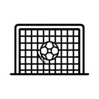 penalty icon or modern line symbol. line art and icon design with bold outline. Black and white Pixel Perfect minimalistic symbol isolated white background. Silhouette simple thin sign vector