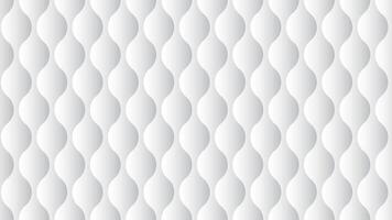 Upholstery quilted background animation. White leather texture sofa backdrop. 4K seamless loop animation video