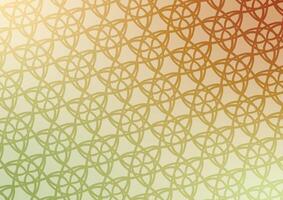 Yellow gradient soft line geometric art pattern background vector