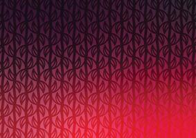 Red pattern line leaf curve presentation background vector
