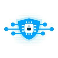 Zero Trust Architecture, Data Encryption, Advanced Cybersecurity, Endpoint, Threat Protection vector