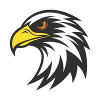 Majestic Eagle Head Mascot Design for Powerful Team Logos and Branding vector