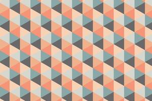 Seamless geometric triangle pattern . Triangle pattern . Geometric triangle background . Geometric wallpaper . illustration vector
