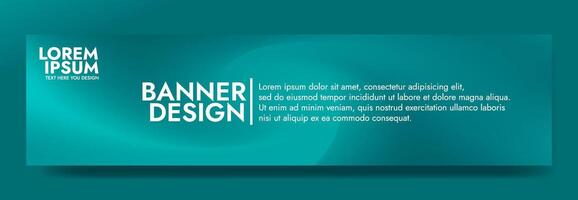 Modern and eye catching, this banner features a dynamic wave design vector