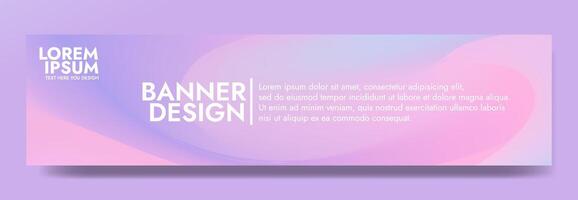 Modern and eye catching, this banner features a dynamic wave design vector