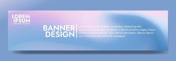 Modern and eye catching, this banner features a dynamic wave design vector