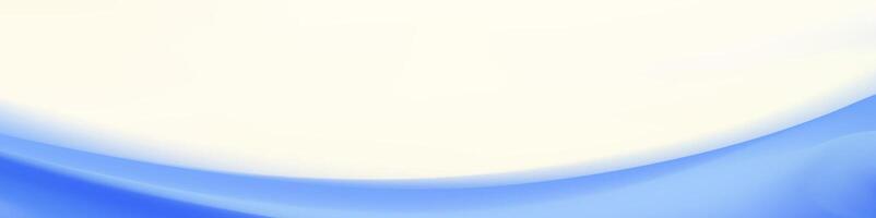 Clean and modern banner featuring a subtle blue wave on a white background. Ideal for minimalist designs and website headers. vector