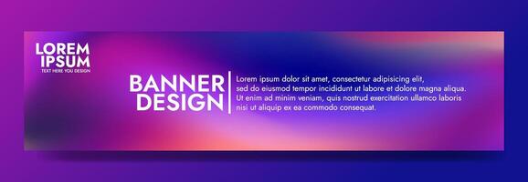 Modern and eye catching, this banner features a dynamic wave design vector