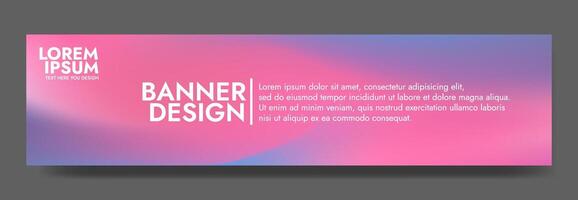 Modern and eye catching, this banner features a dynamic wave design vector