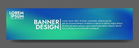 Modern and eye catching, this banner features a dynamic wave design vector
