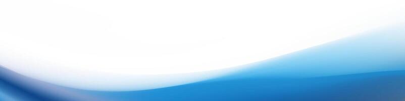 Clean and modern banner featuring a subtle blue wave on a white background. Ideal for minimalist designs and website headers. vector