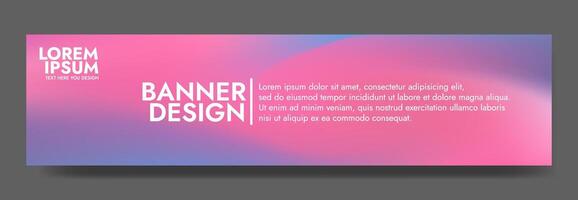 Modern and eye catching, this banner features a dynamic wave design vector