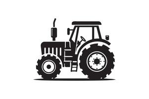 tractor icon on white background vector