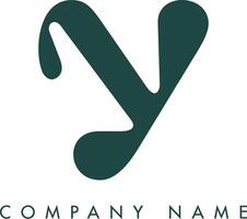 Creative Abstract Initial Y Letter Logo Design vector