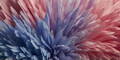 Dynamic motion abstract elements with pink and periwinkle sheets elegant abstract background. photo