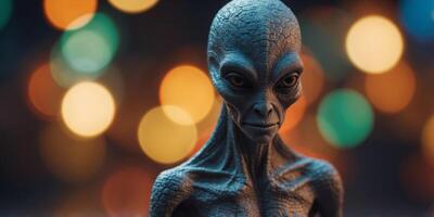 A mysterious alien artifact that projects visions of other dimensions. photo
