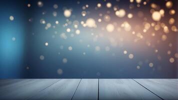 blue empty room studio gradient used for background and display your product. photo