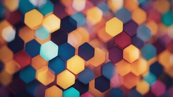 A colorful background with squares and lines. photo