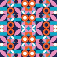 Colorful Abstract Geometric Background, unique background vector
