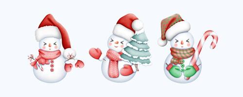 Hand-Drawn Snowman Art for Winter Festivals and Snowy Holiday Decor vector