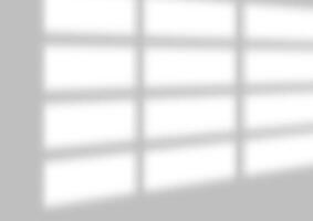 Window shadow overlay background design vector