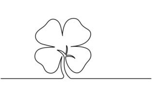 One continuous line drawing background vector