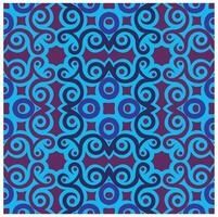 A blue and purple pattern with swirls vector