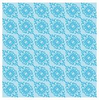 A blue and white pattern with swirls vector