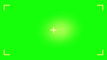 Frame pop up animation green screen chroma key 4k template background. video