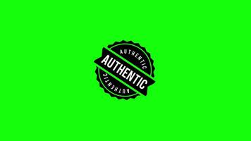 Authentic pop up animation green screen chroma key 4k template background. video
