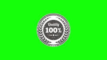Quality pop up animation green screen chroma key 4k template background. video