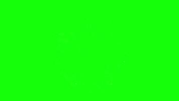 Amazing pop up animation green screen chroma key 4k template background. video