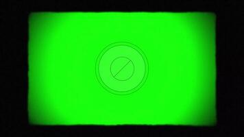 View finder pop up animation motion chroma key green screen 4k template background. video