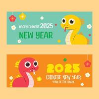 Lunar new year background, banner, Chinese New Year 2025 , Year of the snake. Traditional minimalist modern style, design template vector