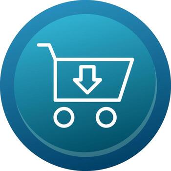 Add to Cart Line Button vector