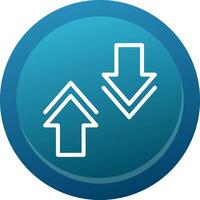 Collapse Line Button vector