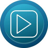 Pause Line Button vector