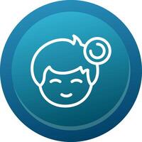 Pending status indicator Line Button vector
