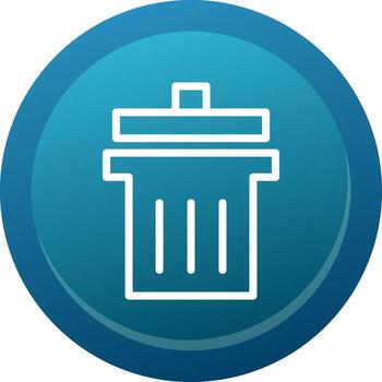 Eliminar línea botón vector