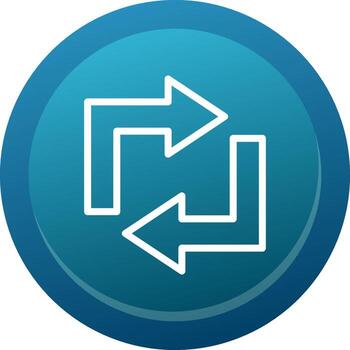 Refresh Line Button vector