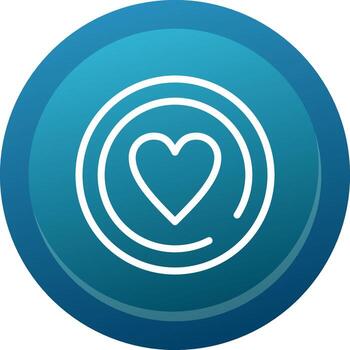 testimonios línea botón vector