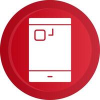 Notification Light Glyph Gradient Button vector