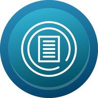 Terms of Service Line Button vector