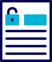 Accessible forms Blue Mixed vector