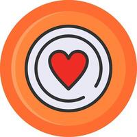Testimonials Line Filled Circle vector